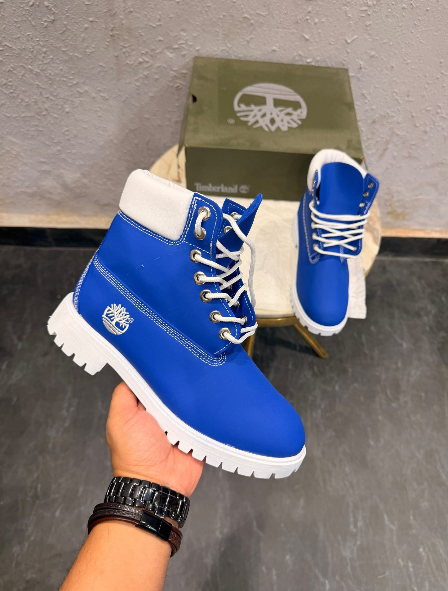 TIMBERLAND BOOTS ROYAL BLUE