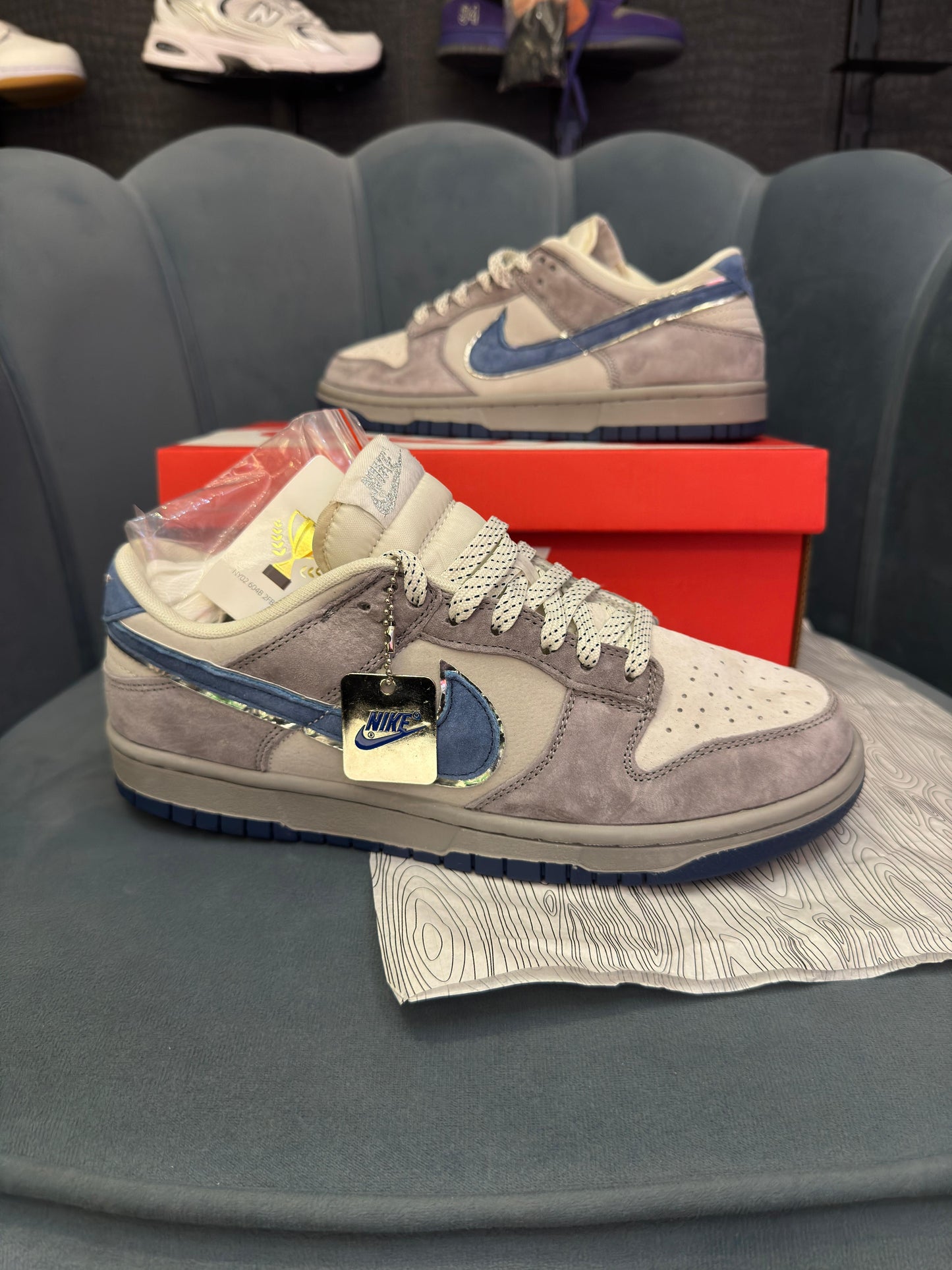 NIKE SB  DUNK OTOMO GREY BLUE