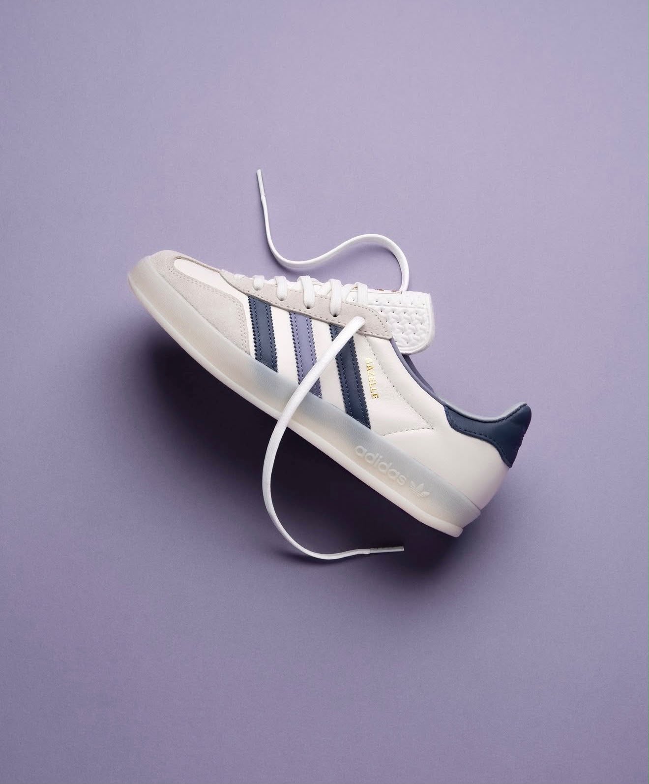 ADIDAS GAZELLE INDOOR WHITE PRELOVED INK