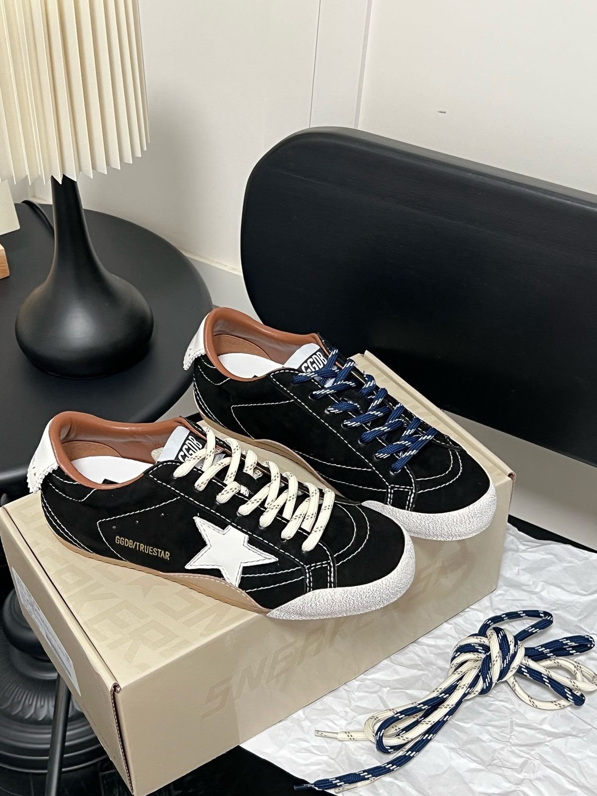 ADIDAS GOLDEN GOOSE TRUE STAR BLACK