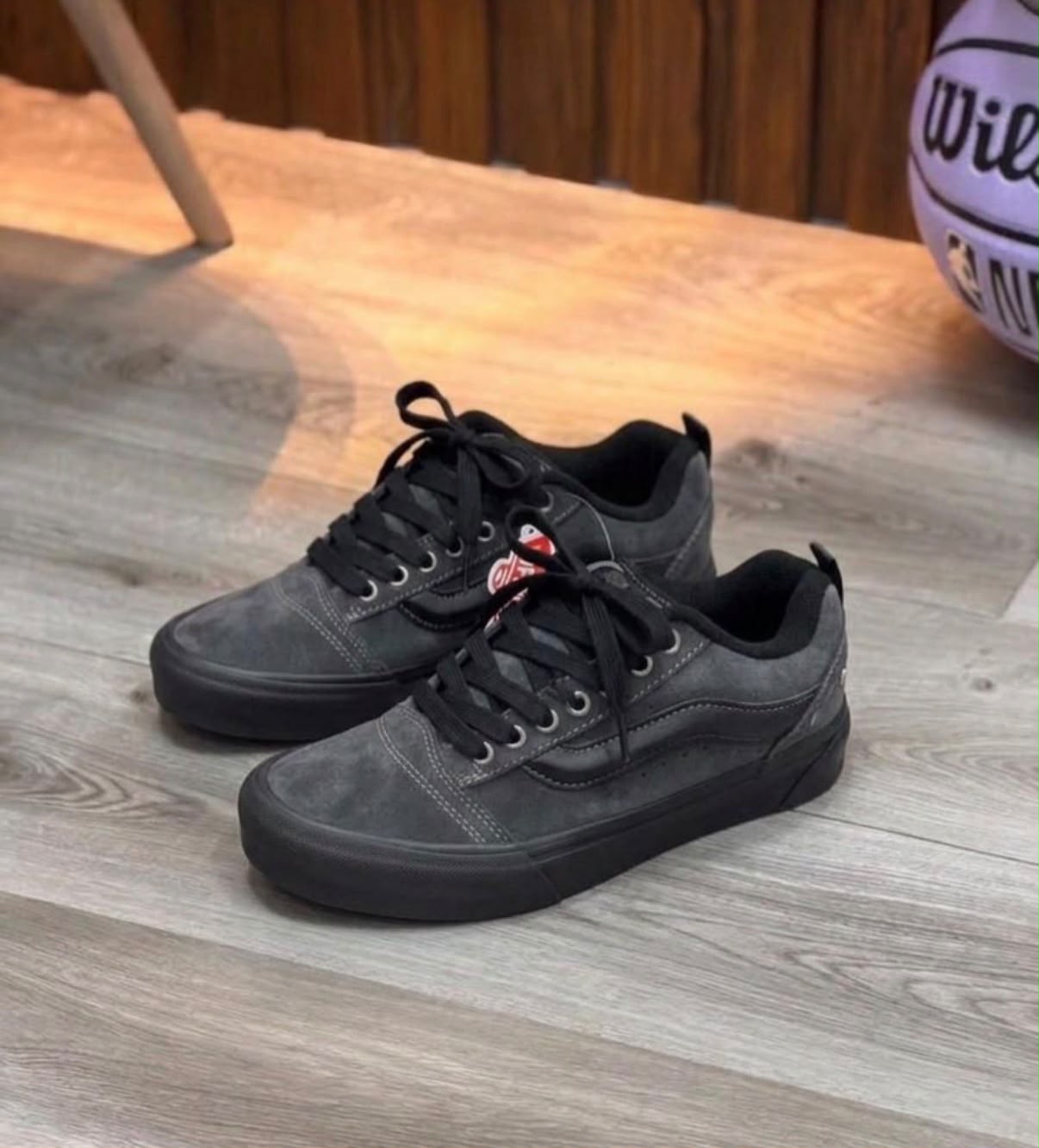 VANS OLD SKOOL KNU CHARCOAL BLACK