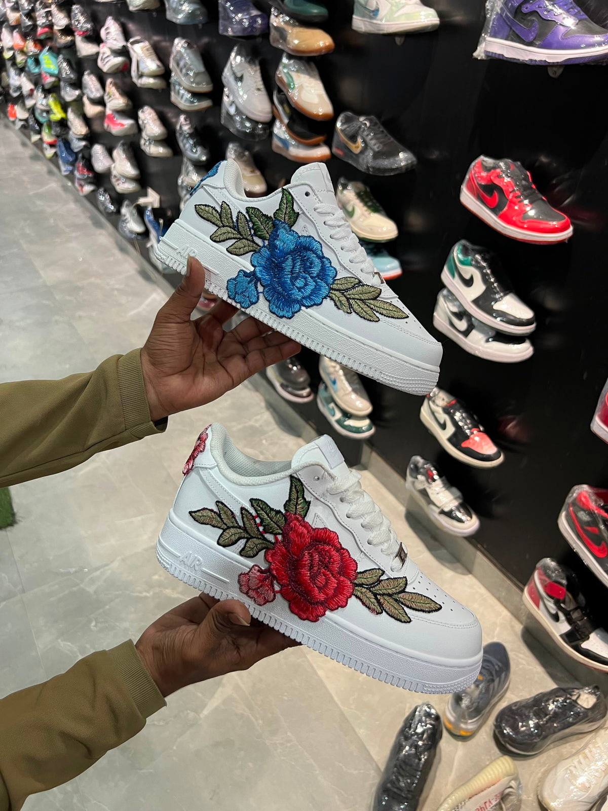 NIKE HALF AIRFORCE CUSTOMIZED