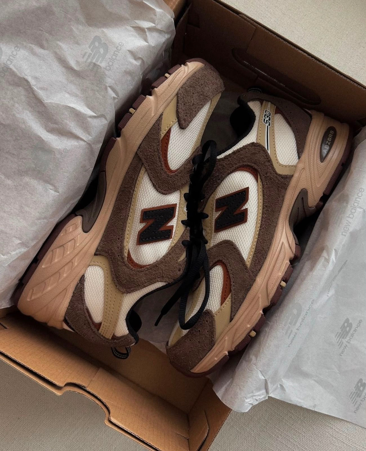 NEW BALANCE 530 BROWN TAN