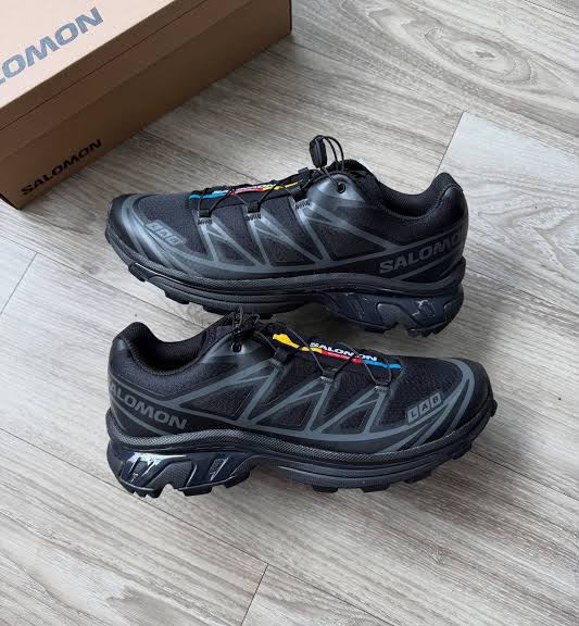 SALOMAN XT LAB GORETEX BLACK GREY