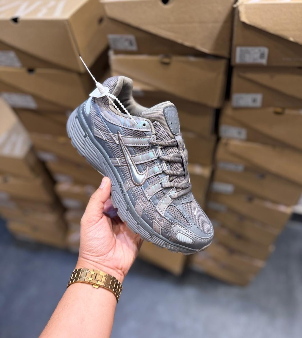 NIKE P 6000 TRAINER GREY