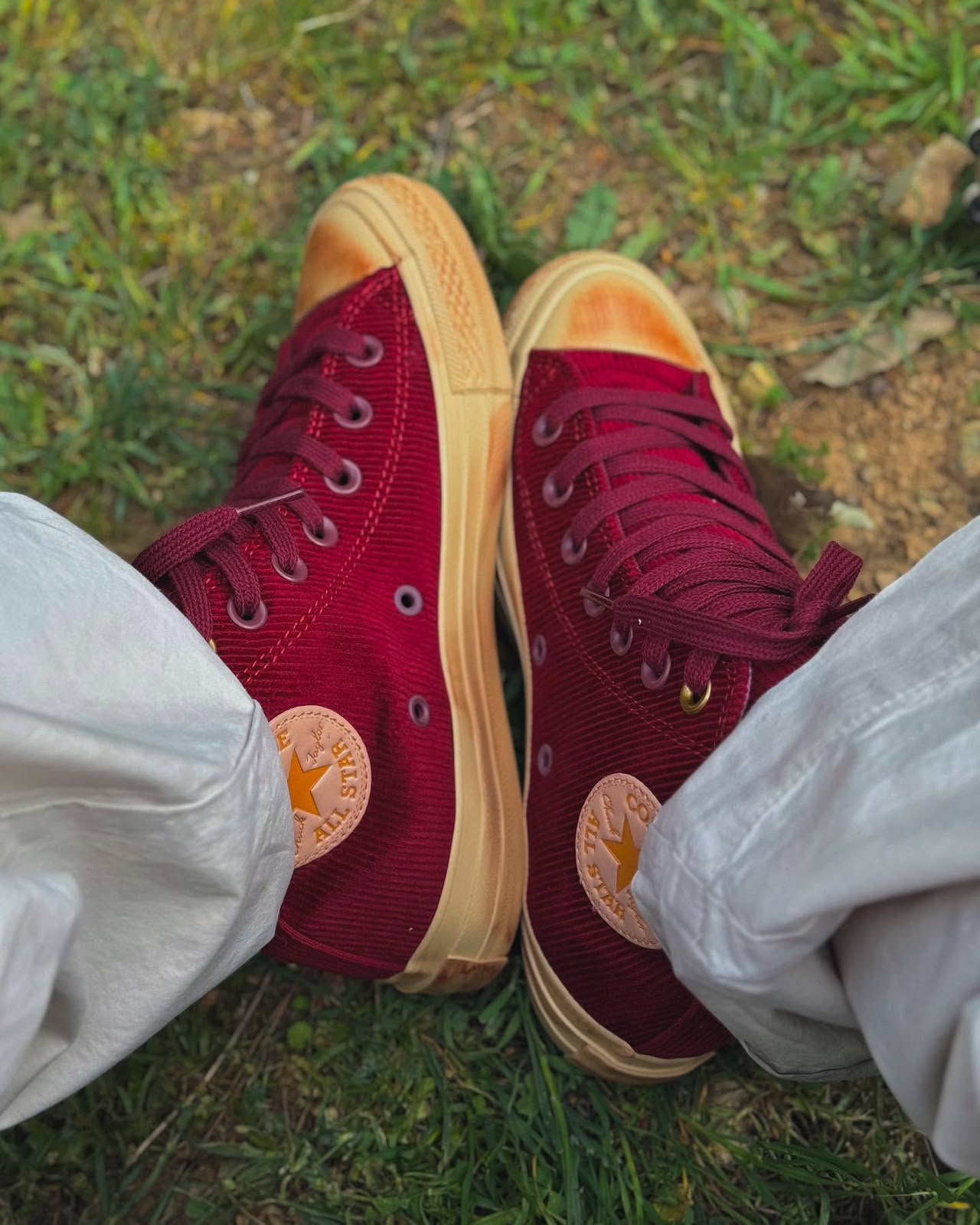 CONVERSE CHUCK  MID WONKA CHERRY BROWN