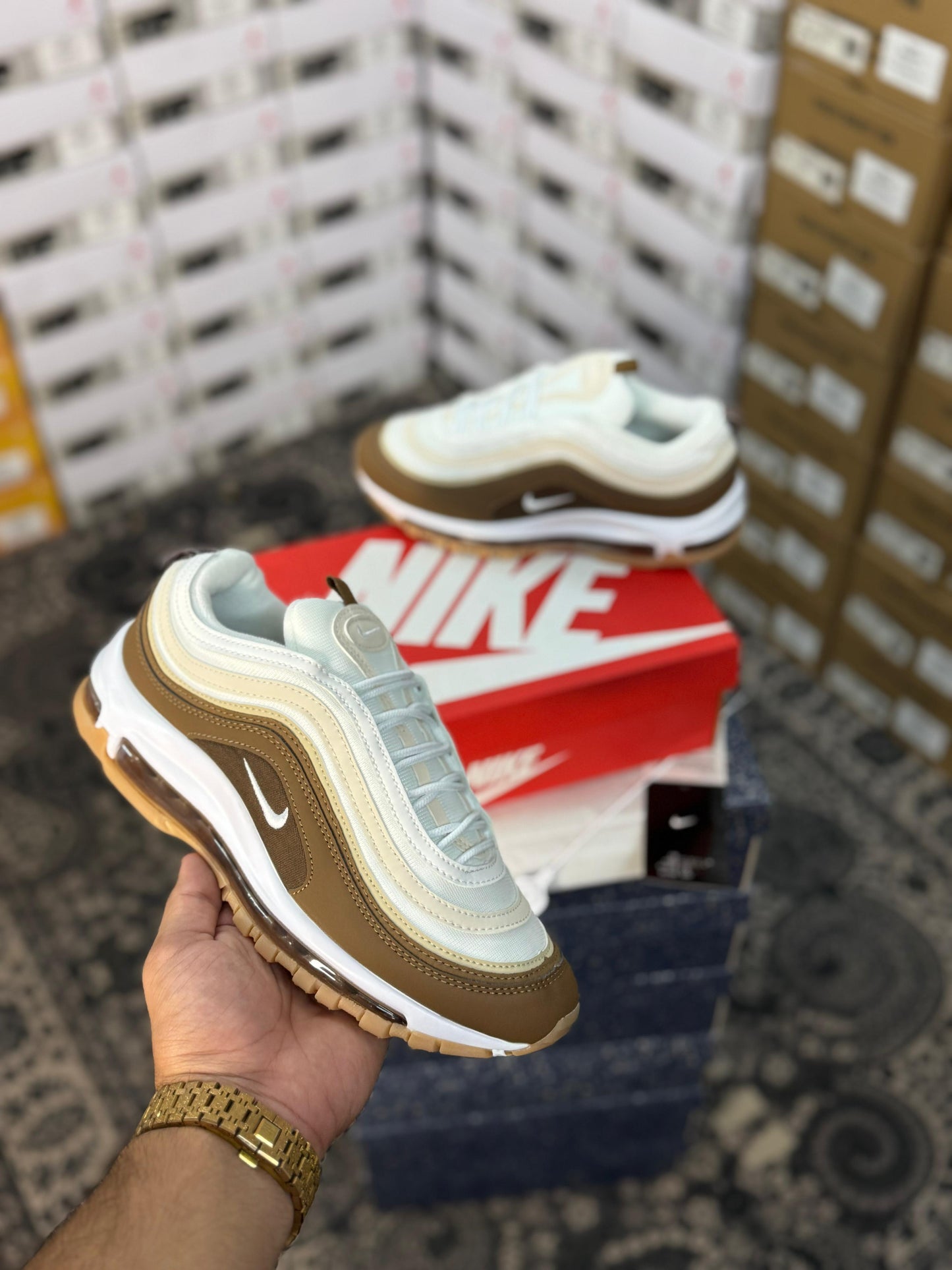 NIKE AIRMAX 97 MUSLIN PINK
