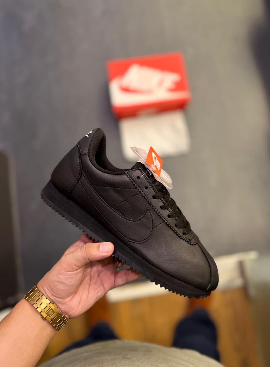NIKE CORTEZ NEW BLACK