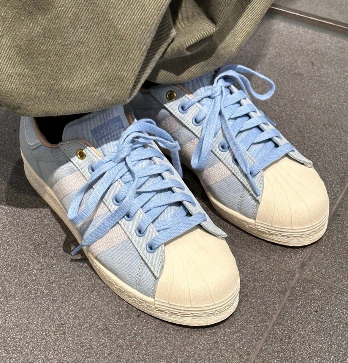 ADIDAS ORIGINALS SUPERSTAR DENIM SKY SECOND GENERATION 2025