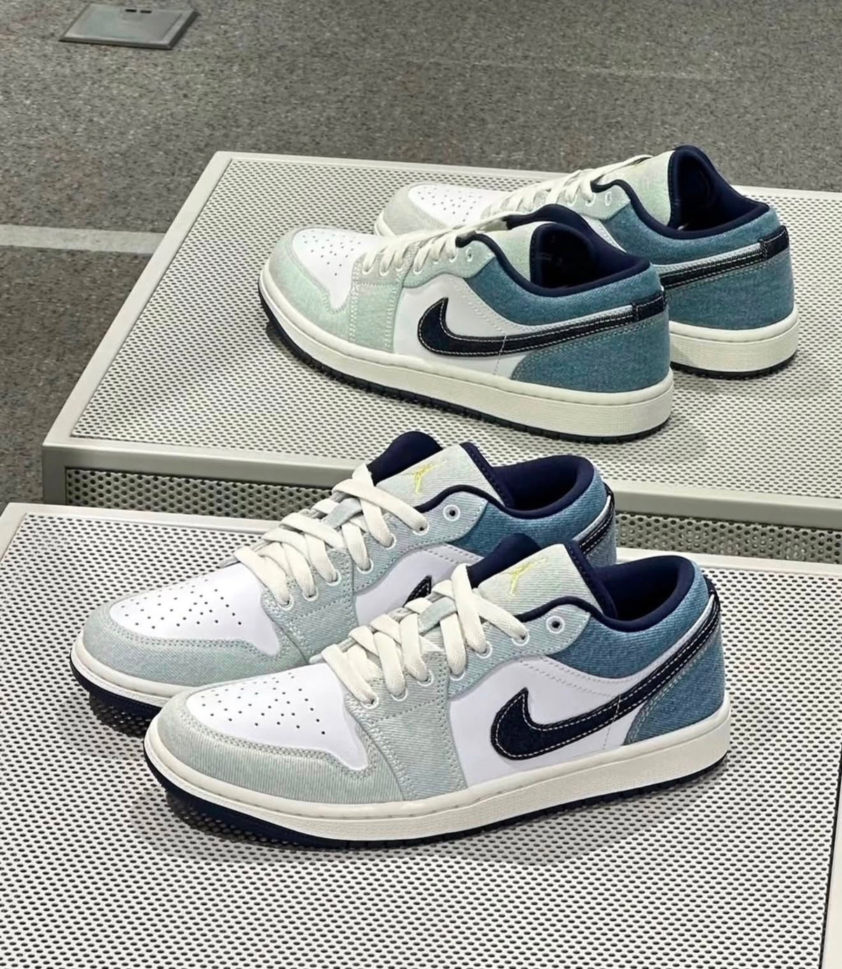 NIKE AIR JORDAN 1 LOW SE DENIM STAR BLUE