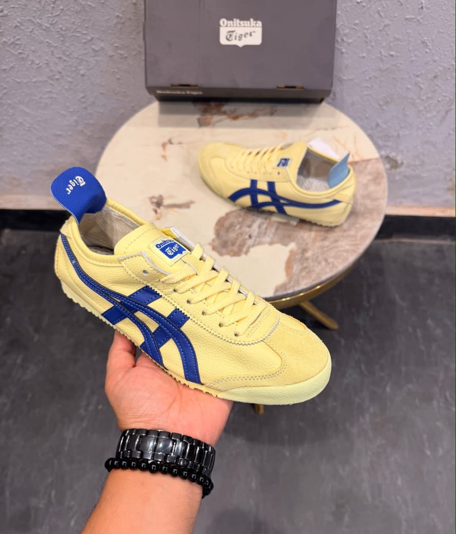 ONITSUKA TIGER YELLOW BLUE