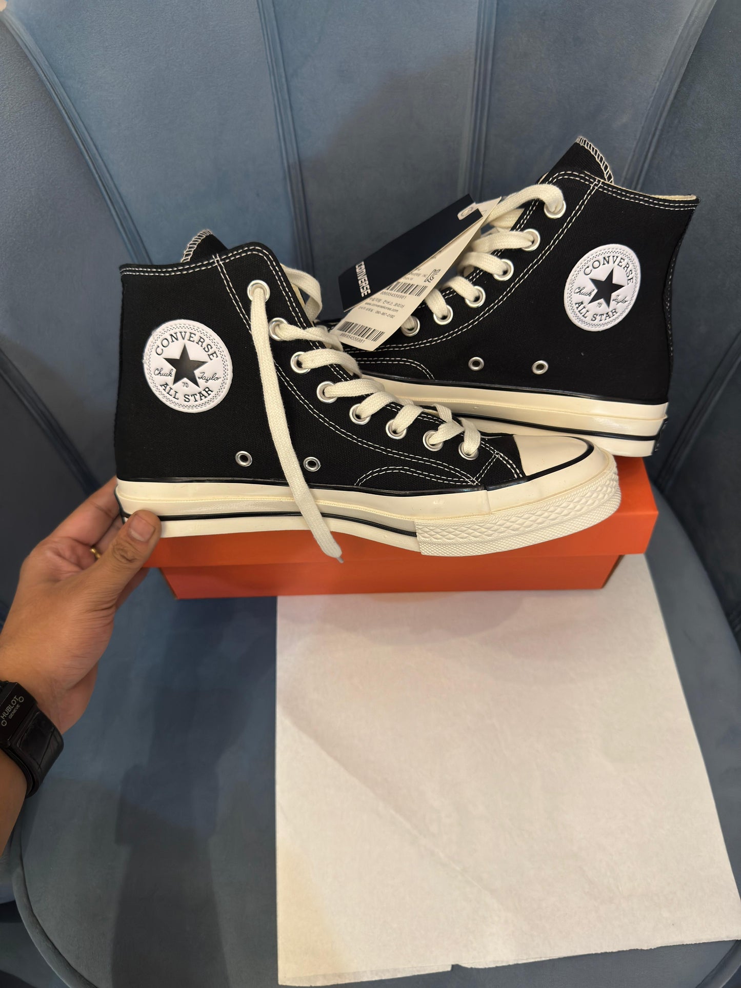 CONVERSE CHUCK TAYLOR 70 BLACK