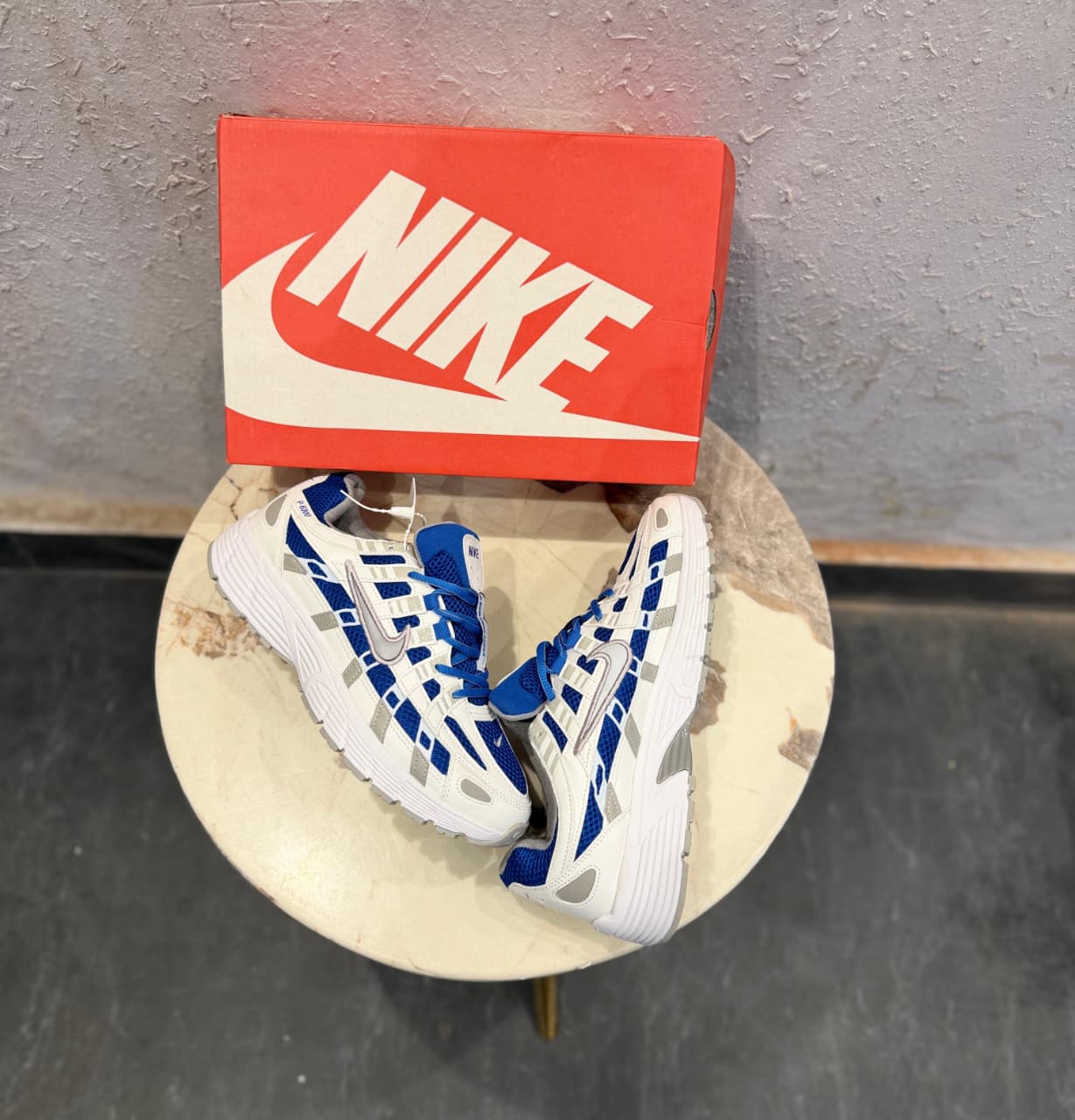 NIKE P 6000 TRAINER METALLIC ROYAL BLUE