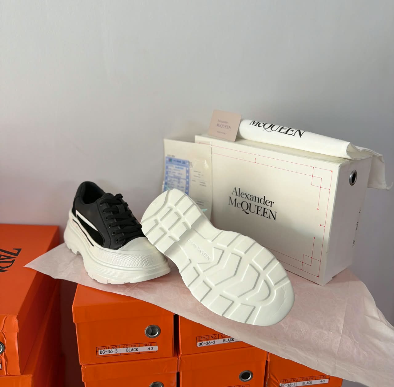 ALEXANDER MQEEN TRAINERS SNEAKERS
