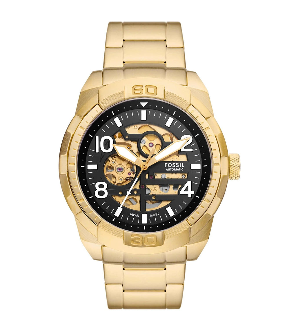 Fossil bronson automatic gold