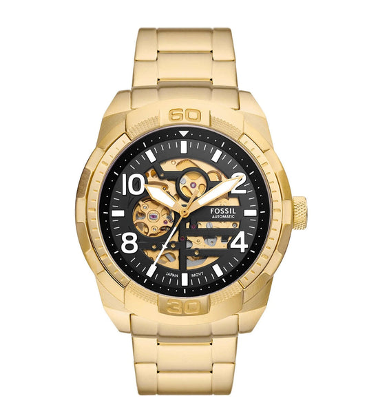 Fossil bronson automatic gold
