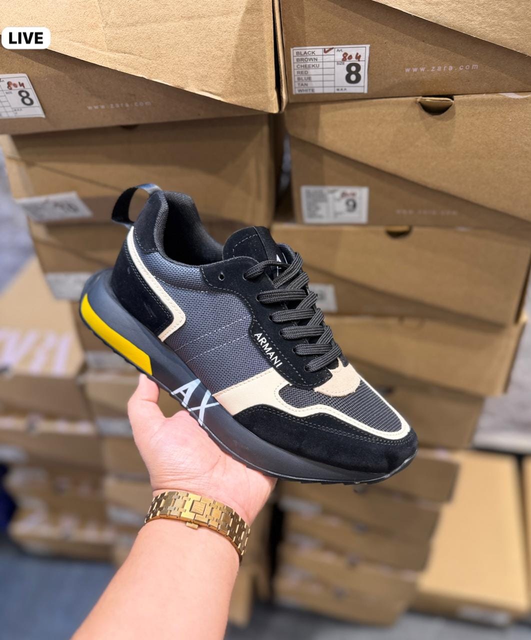 EMPORIO ARMANI SNEAKERS