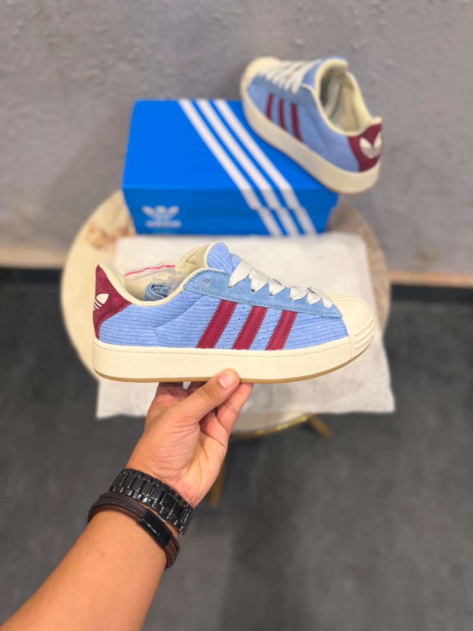 ADIDAS ORIGINALS SUPERSTAR 2026 CORDUROY SKY