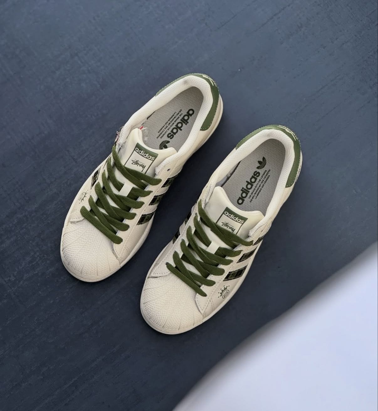 ADIDAS ORIGINALS SUPERSTAR STUSSY CAMO