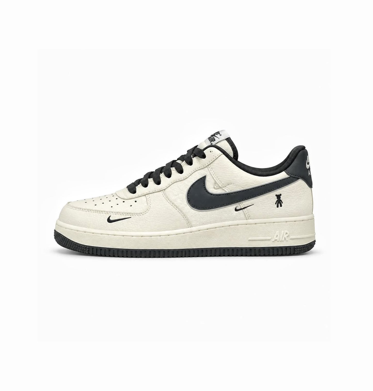 NIKE AIRFORCE 1 VIOLENT BEAR JOINT LINEN BLACK BEIGE