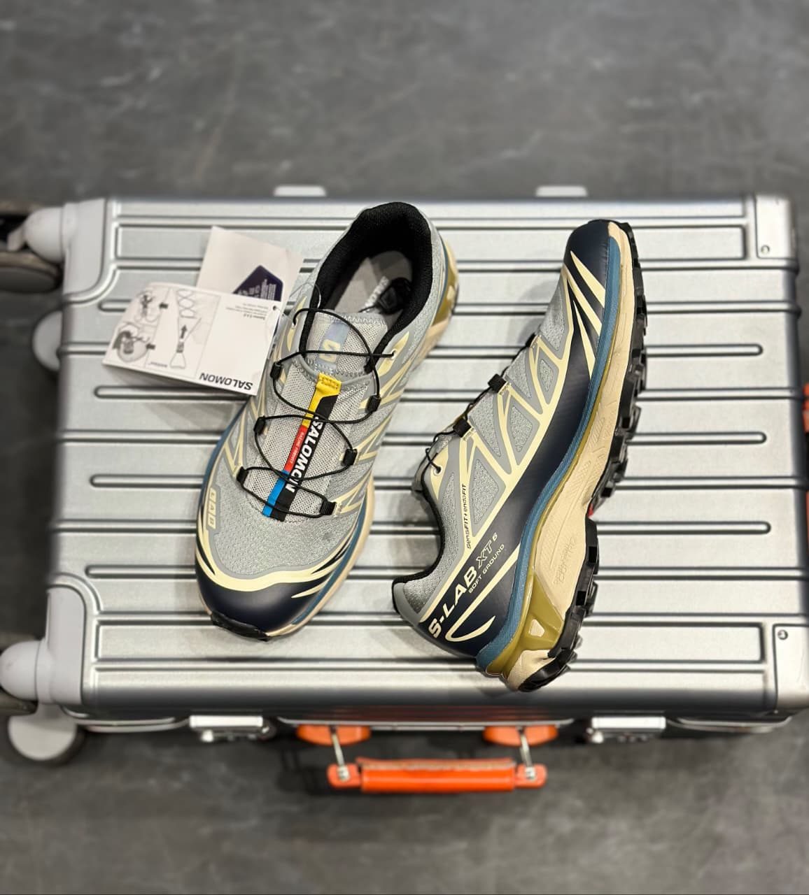 SALMON XT-6 LAB MIST BLUE