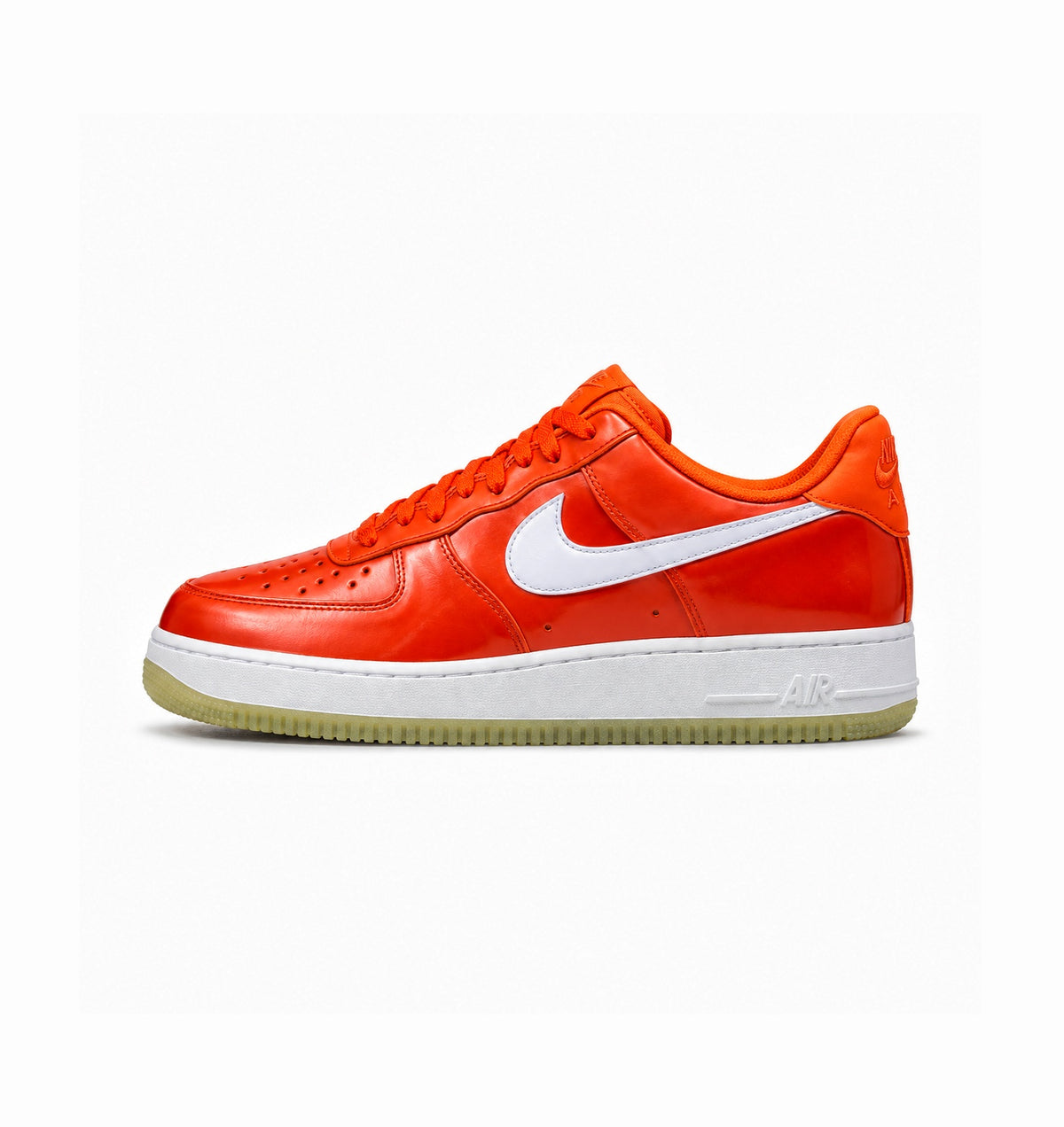 NIKE AIRFORCE  ONE FOAMPOSITE METTALIC ORANGE