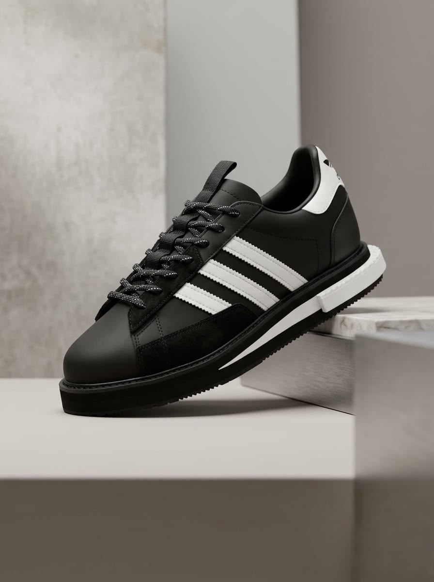 ADIDAS MFX REBOOT LOW BLACK AND WHITE