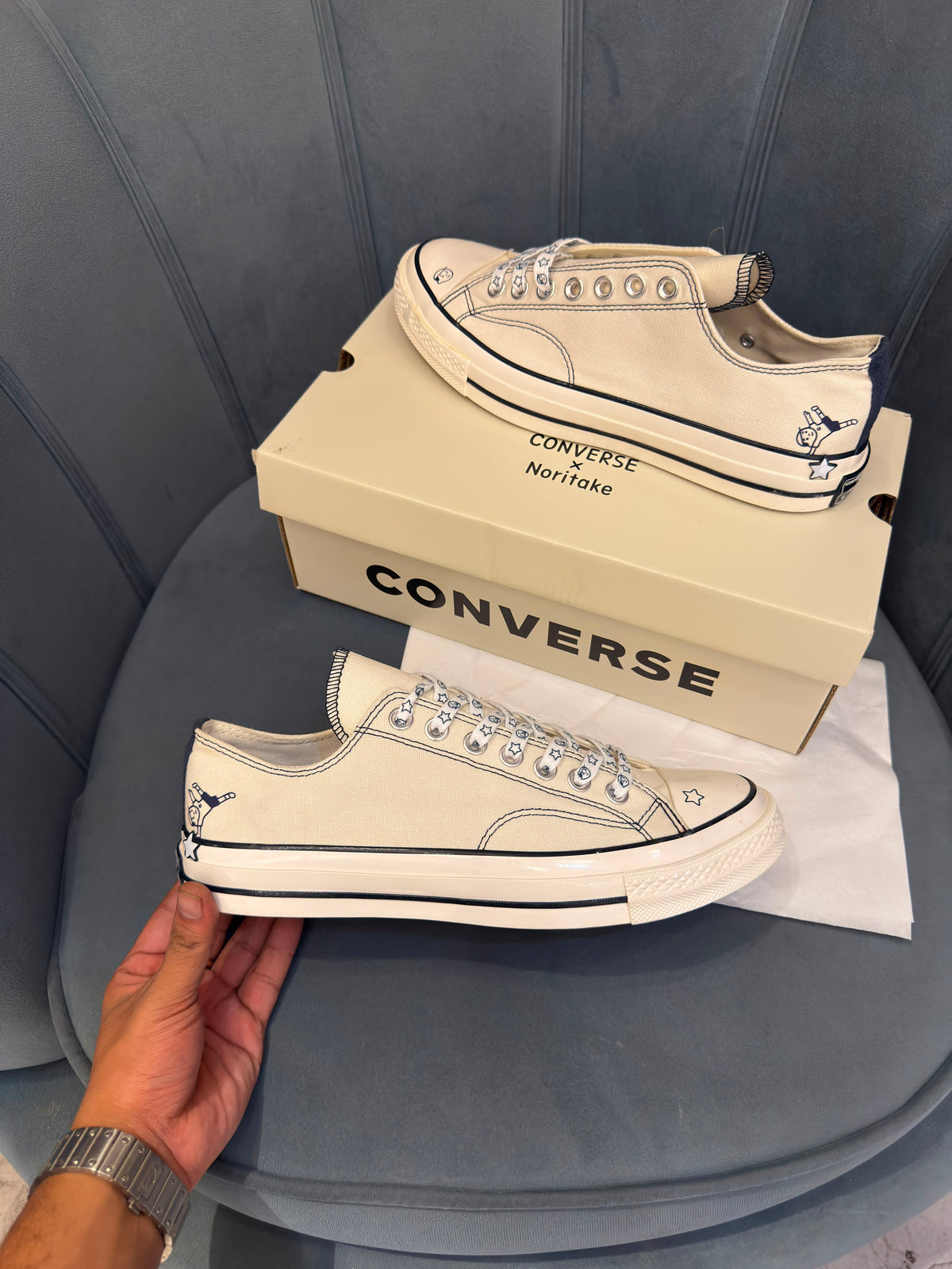 CONVERSE CHUCK LOW NORITAKE WHITE