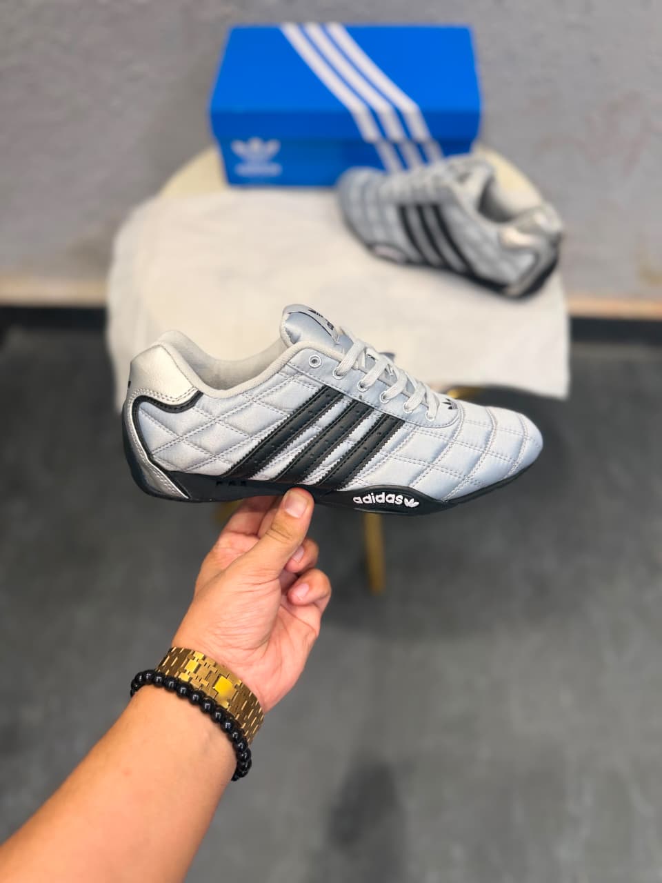ADIDAS ORIGINALS SUPERSTAR ADIRACES LOW SILVER