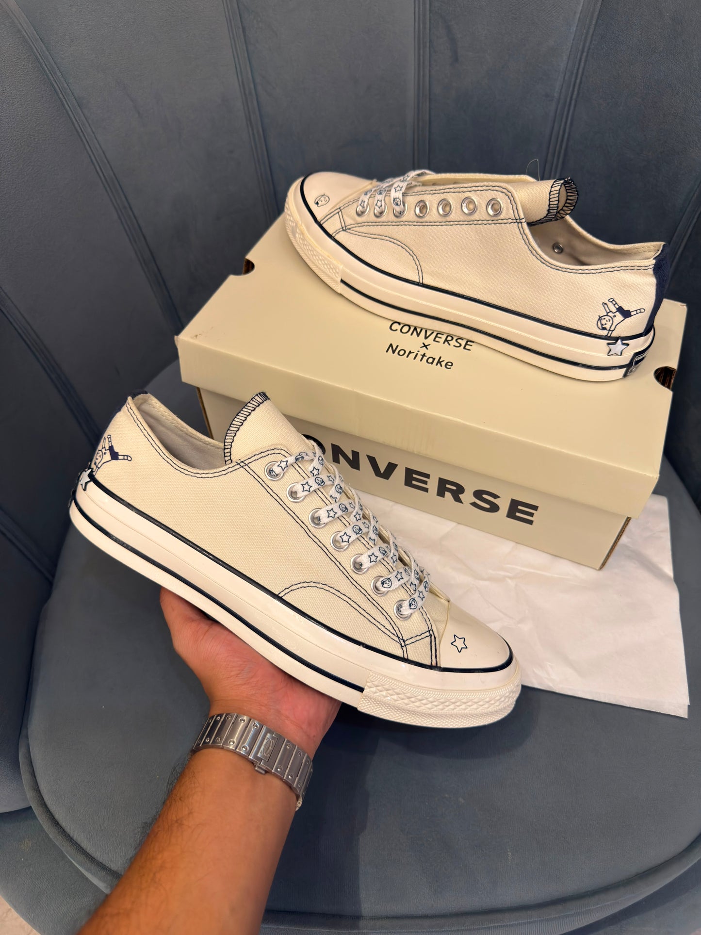 CONVERSE CHUCK LOW NORITAKE WHITE