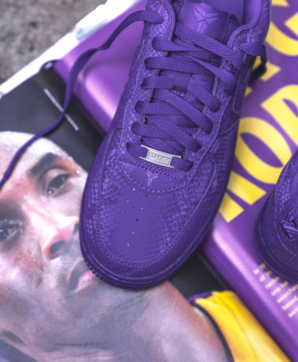 NIKE AIRFORCE 1 LOW X KOBE BRYANT COURT PURPLE