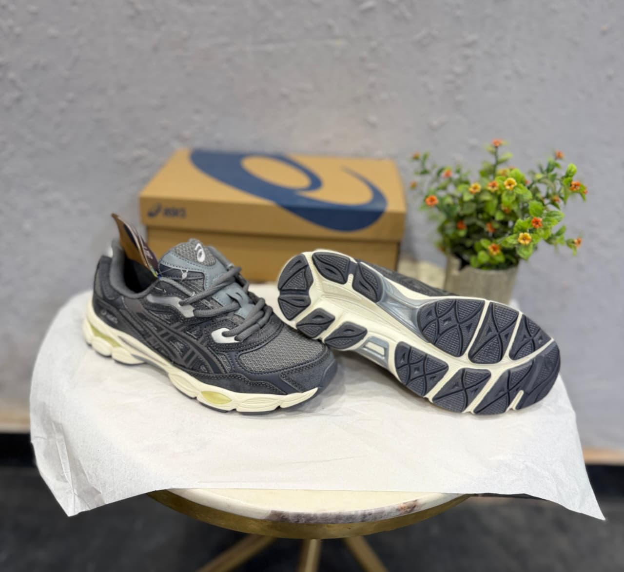 ASICS KAYANO GREY OFF WHITE