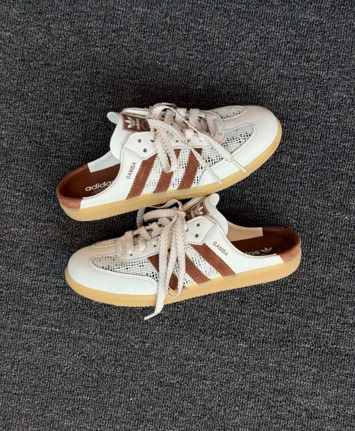 ADIDAS SAMBA MULE BROWN