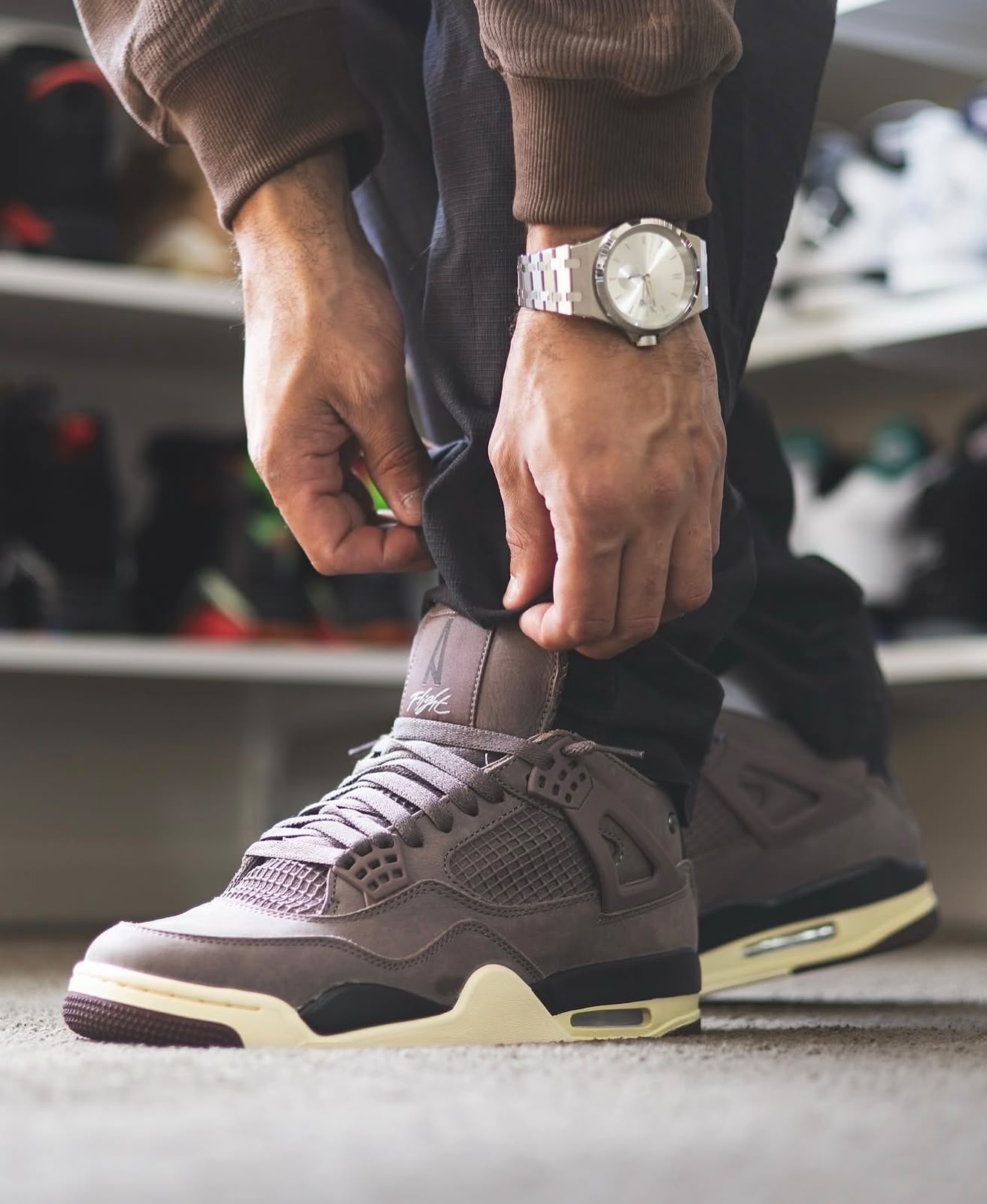 NIKE AIR JORDAN 4 RETRO MA MANIERA VIOLET ORE