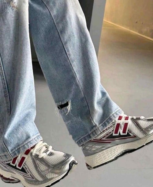 NEW BALANCE 1906R SILVER CLASSIC CRIMSON RED