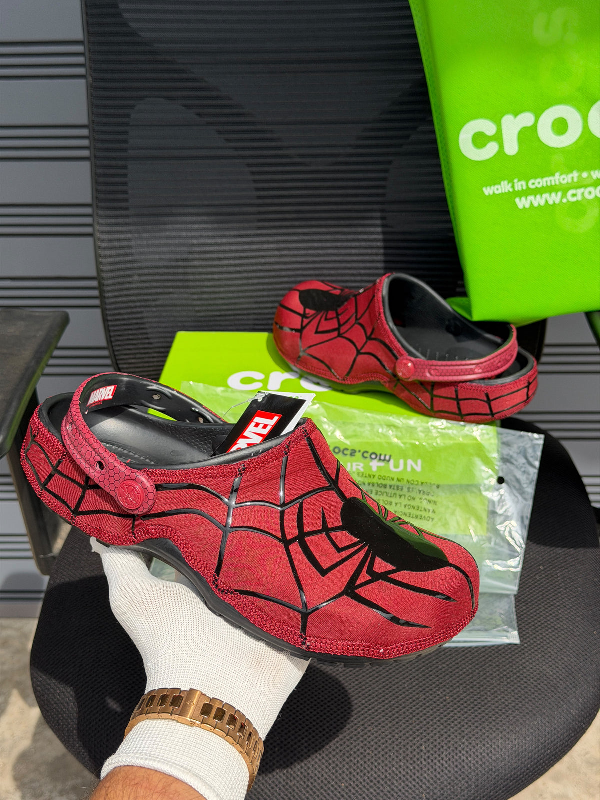 CROCS X MARVEL SPIDERMAN CLOG