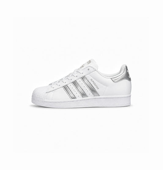 ADIDAS ORIGINALS SUPERSTAR WHITE SILVER