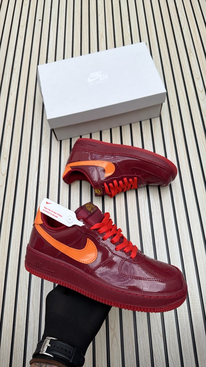 NIKE AIRFORCE ONE PATENT 10@QUALITY
