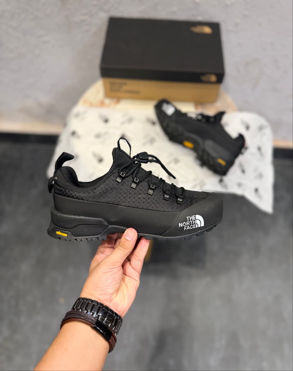 THE NORTH FACE VERTO GORETEX BLACK TNF