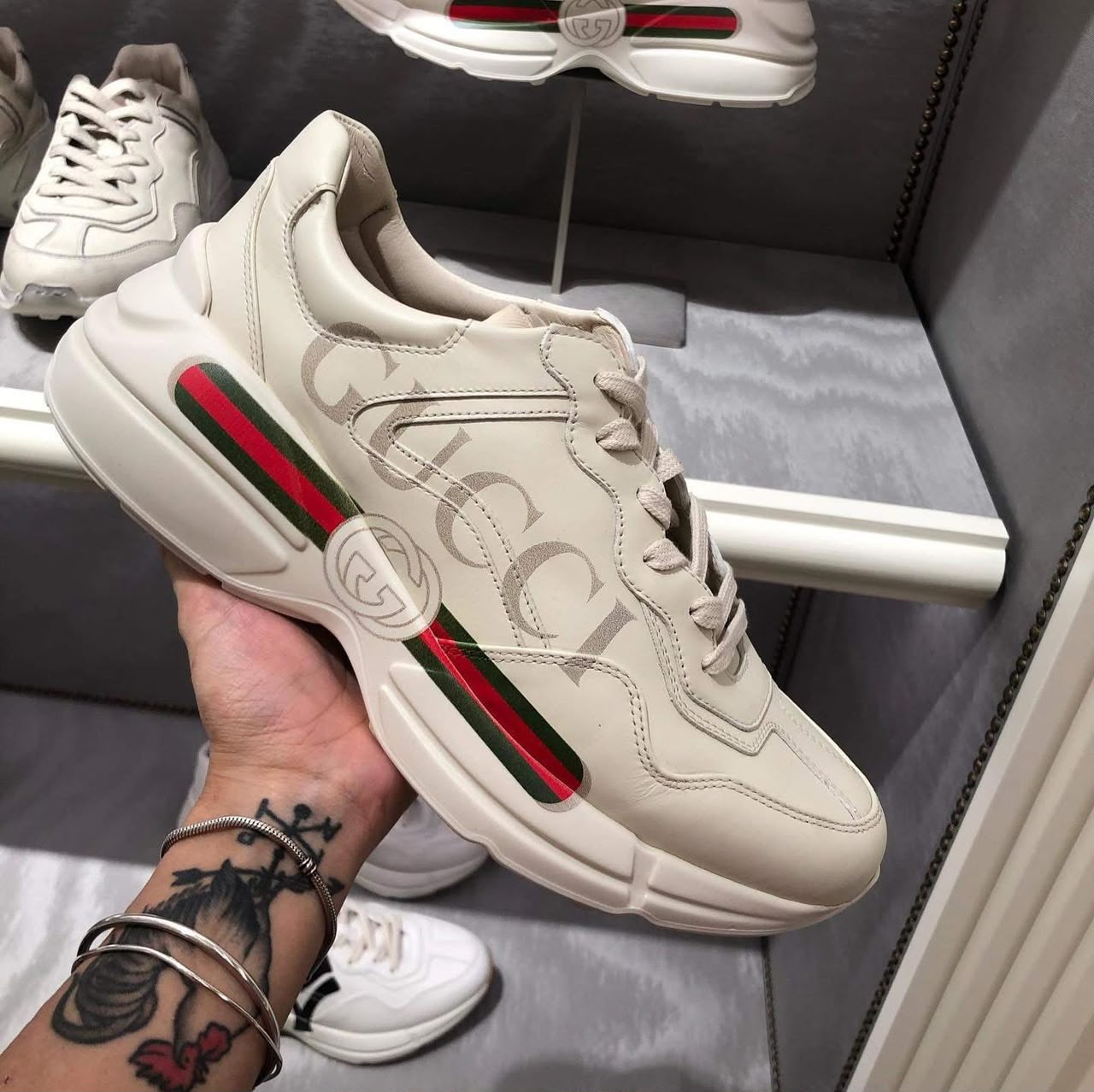 GUCCI RHYTON VINTAGE LOGO