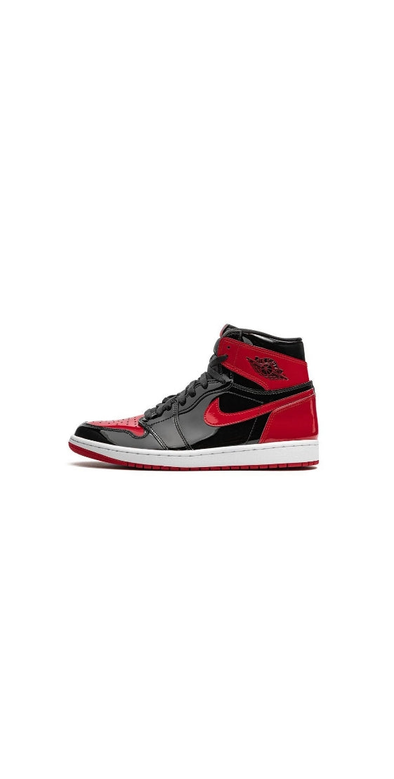 AIR JORDAN 1 HIGH PATENT BRED U.A