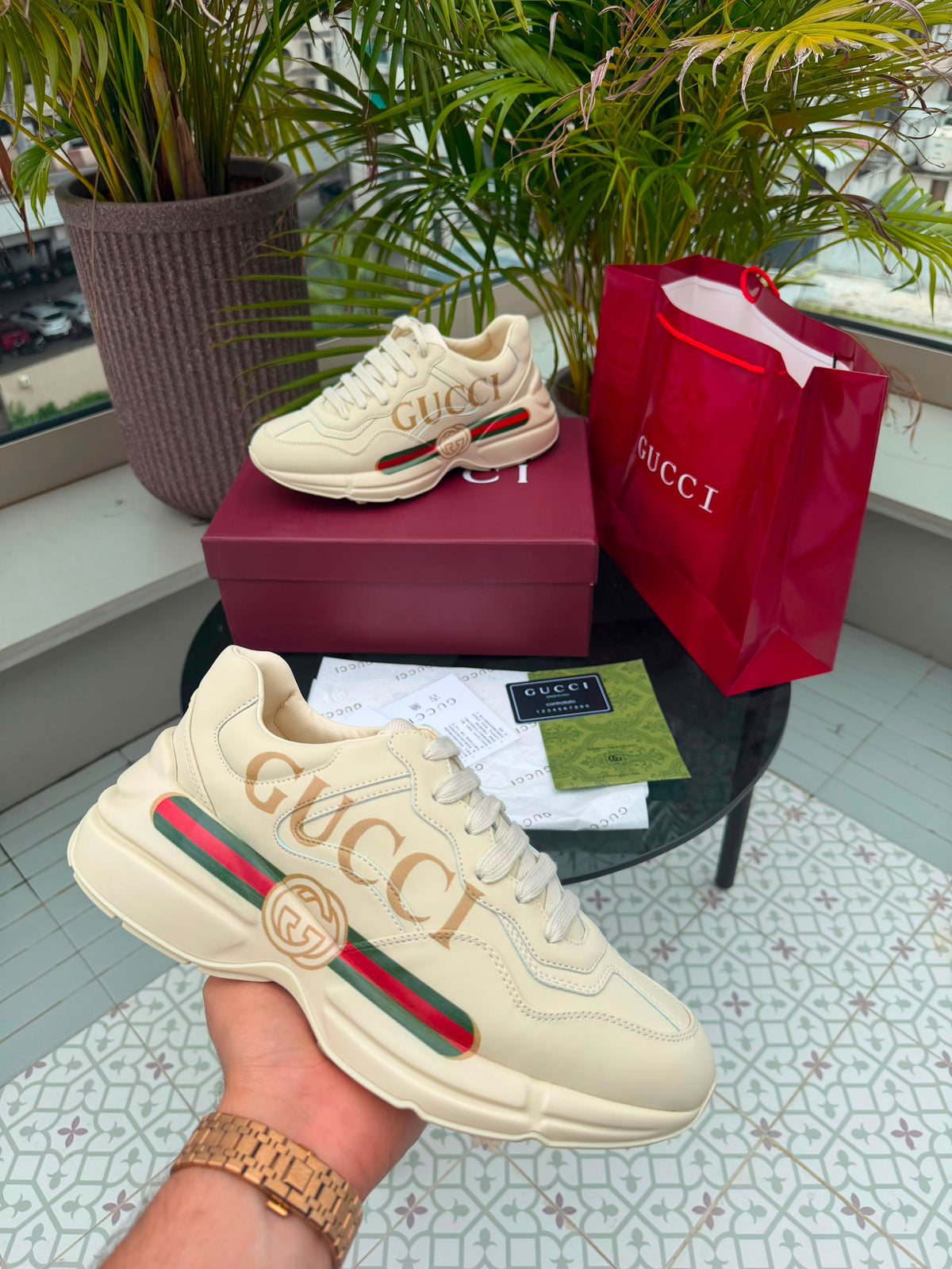GUCCI RHYTON VINTAGE LOGO