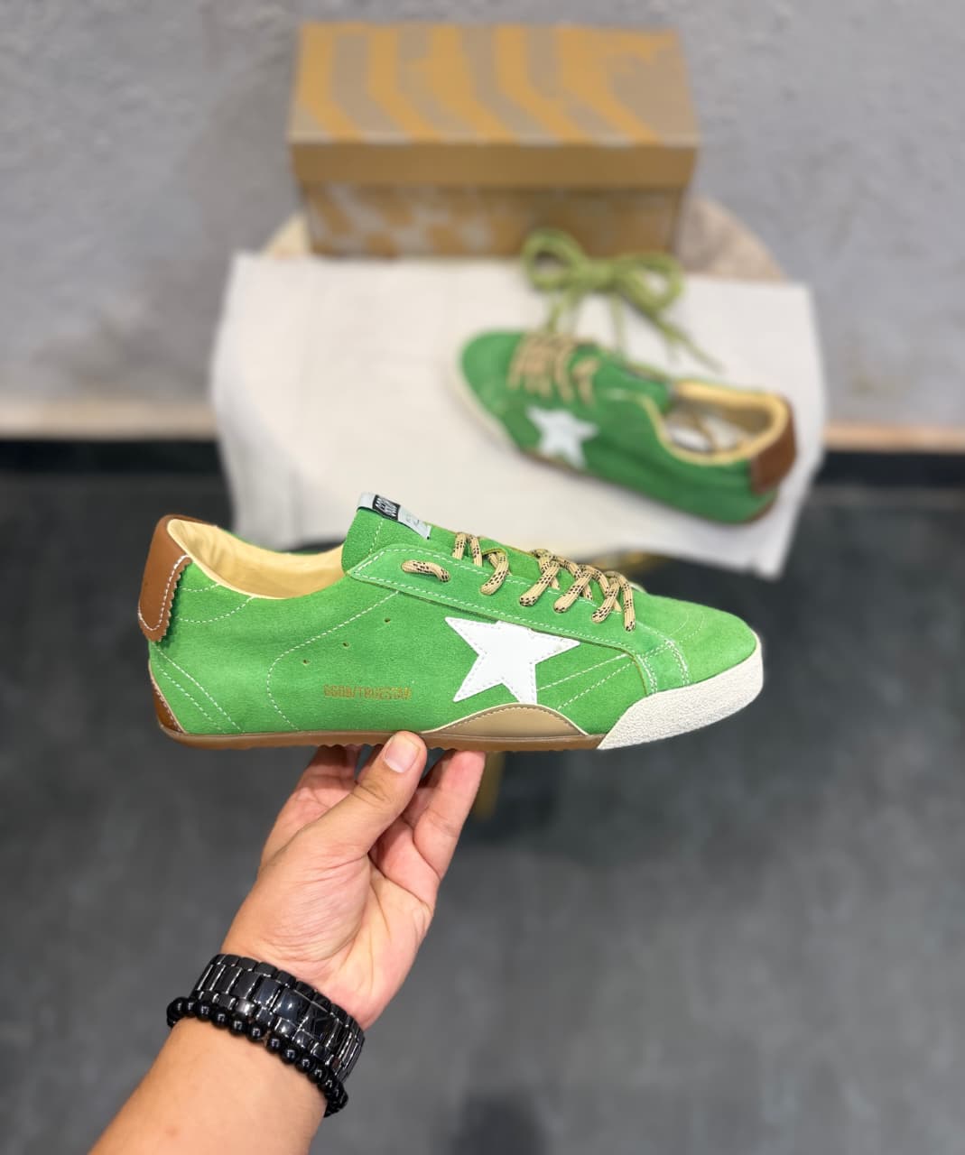 ADIDAS GOLDEN GOOSE TRUE STAR GREEN