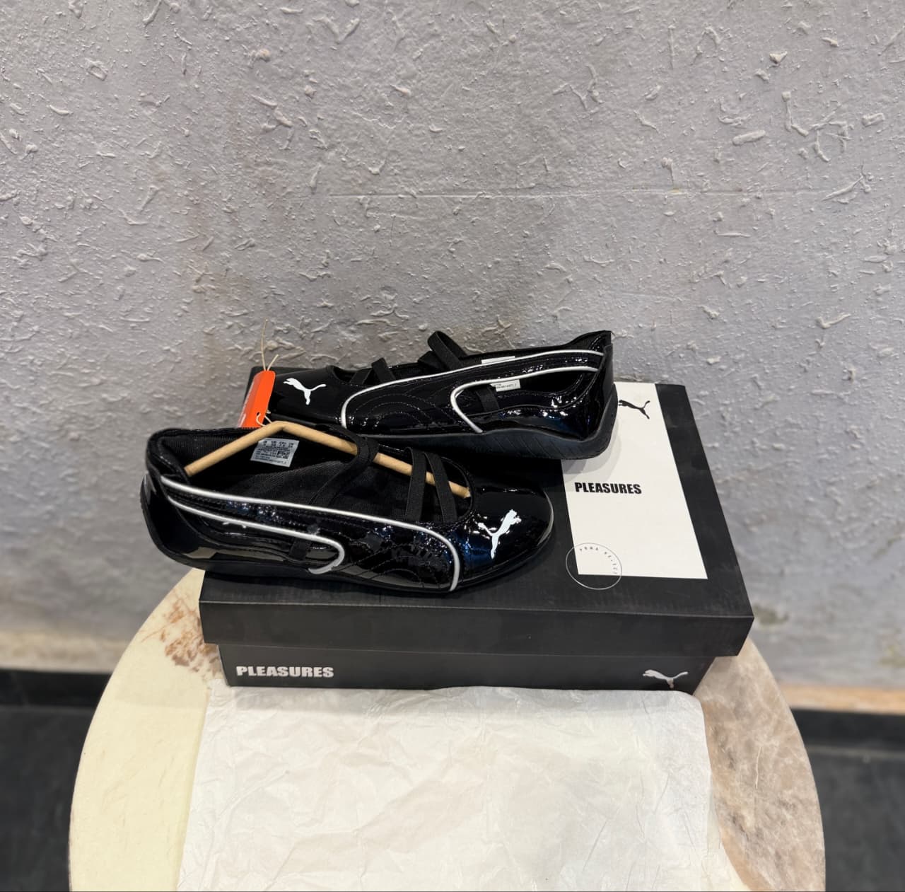 PUMA SPEED CAT BALLET GLOSSY BLACK