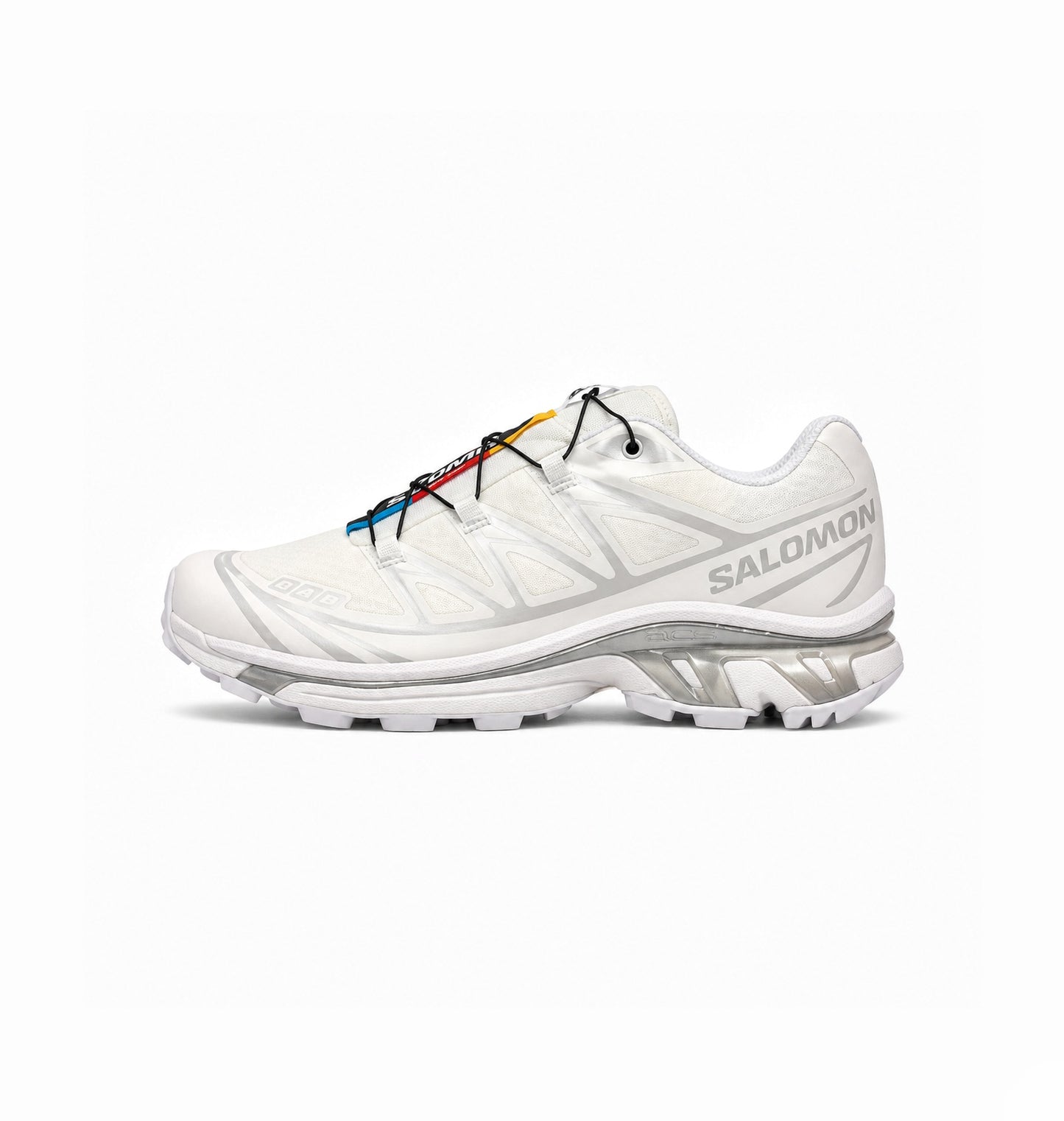 SALMON XT-6 LAB WHITE SILVER