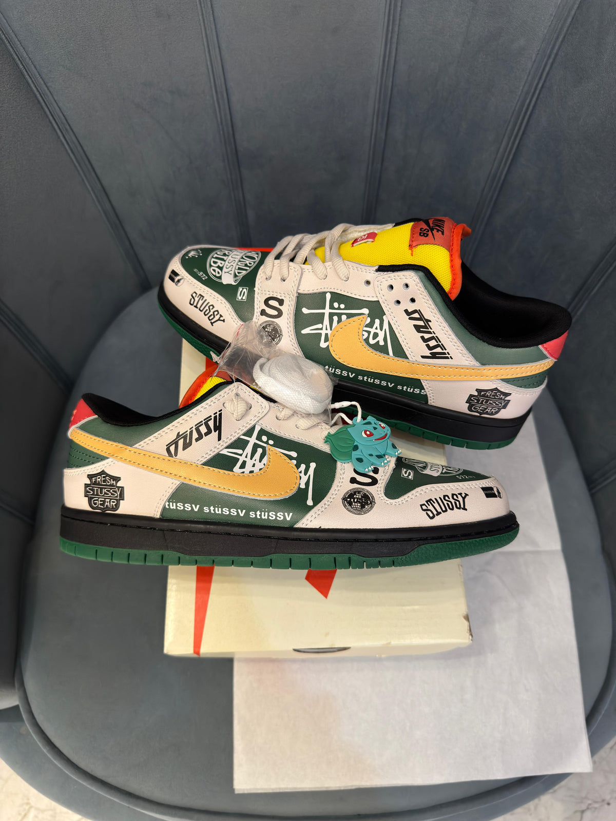 NIKE SB DUNK STUSSY JUST DO IT