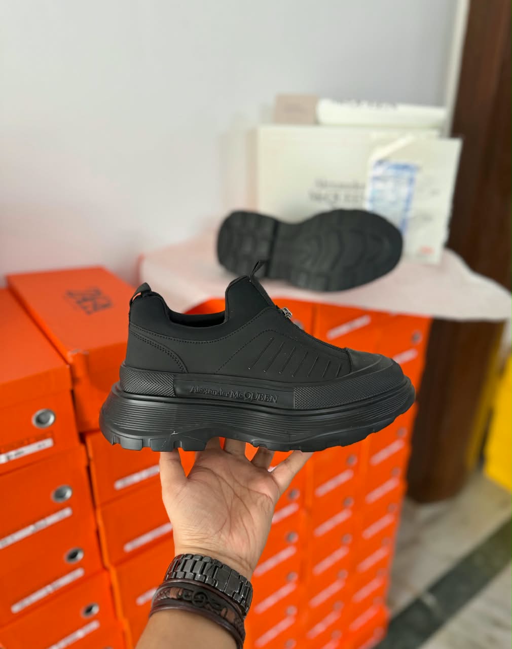 ALEXANDER MQEEN TRAINERS SNEAKERS