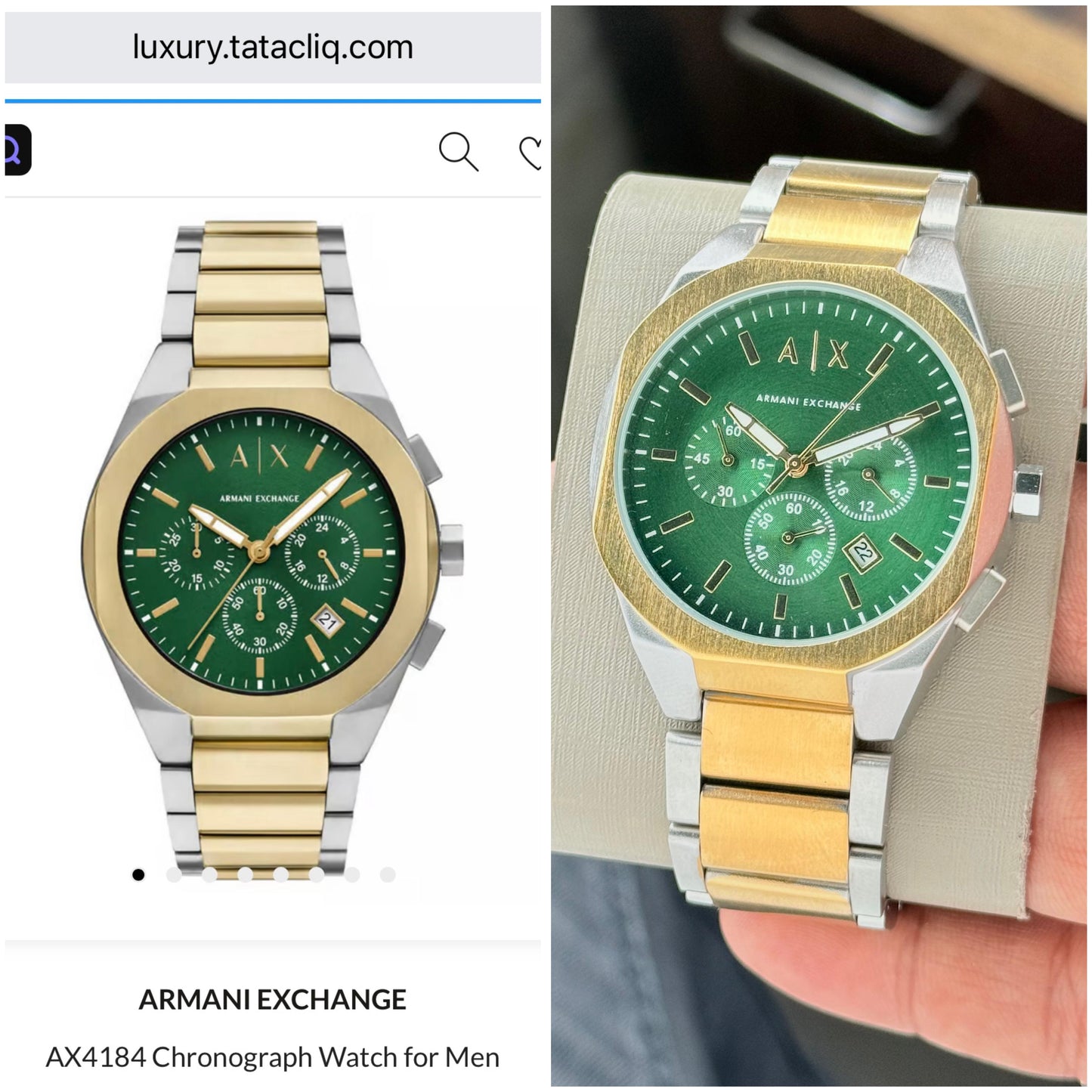 ARMANI EXCHANGE WATCH