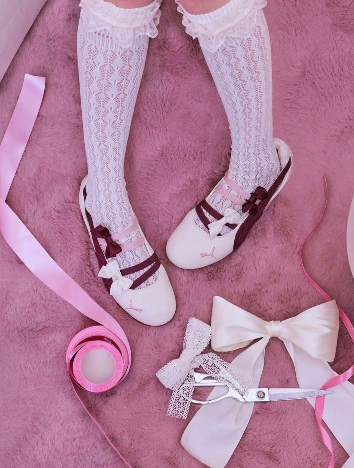 PUMA SPEED CAT BALLETFROSTED IVORY RUBY SHIMMER