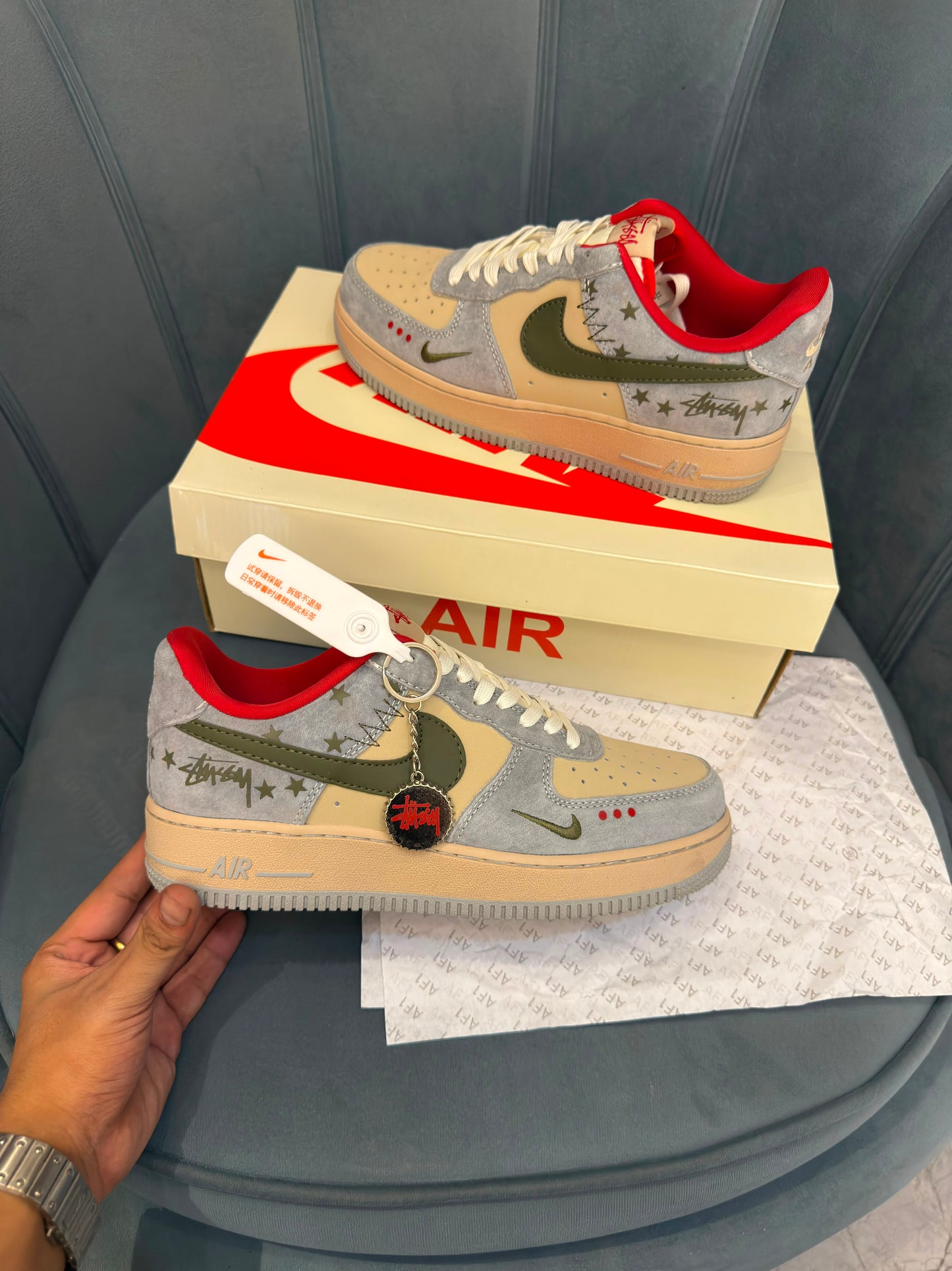 NIKE AIRFORCE ONE X STUSSY 2026